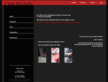 Tablet Screenshot of clubmichelle.de